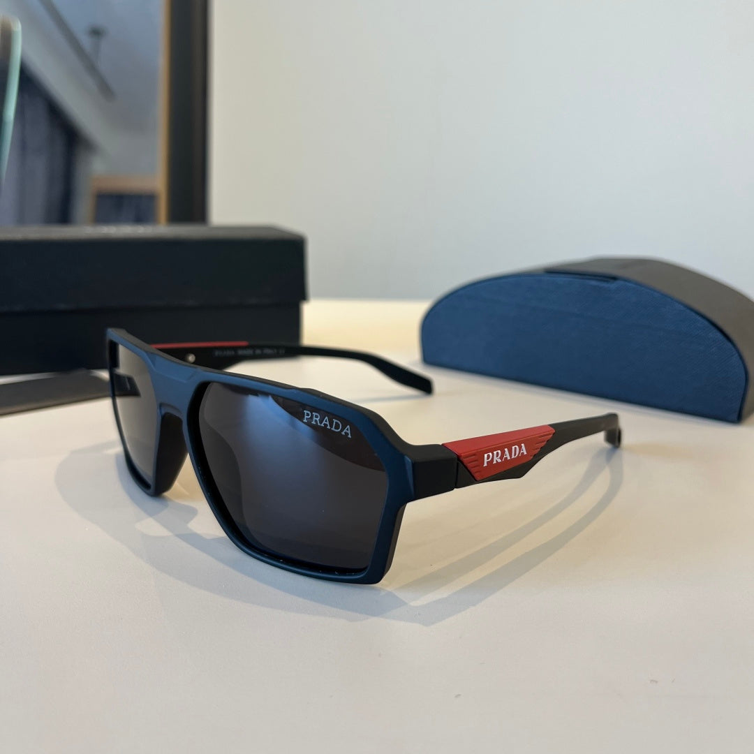Prada Fashion Black Lens Sunglasses for Men & Women - 432089 - detail image 3