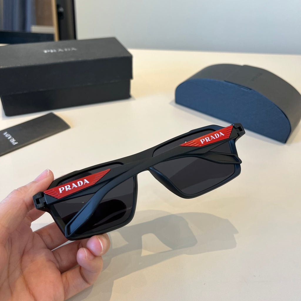 Prada Fashion Black Lens Sunglasses for Men & Women - 487066 - detail image 7