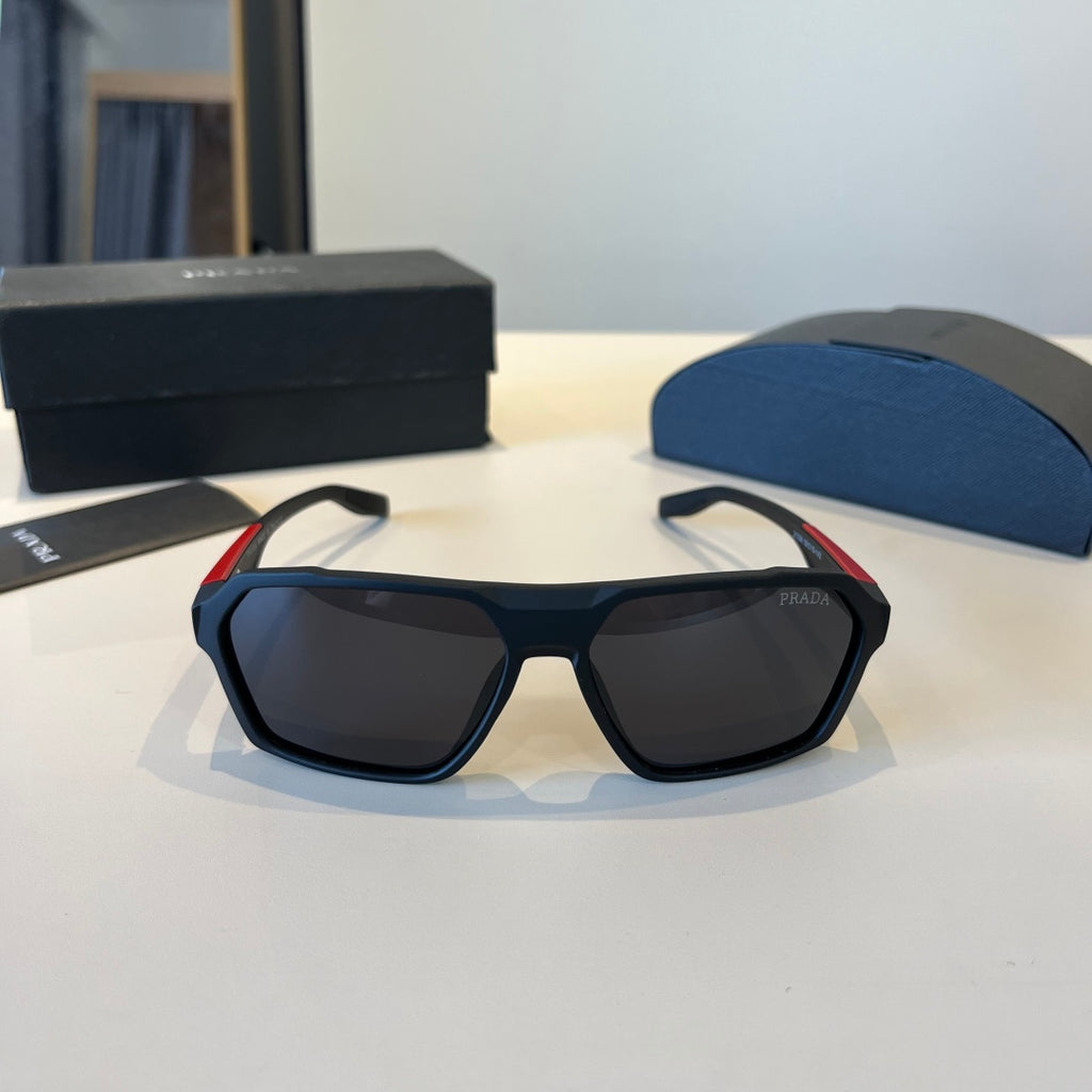 Prada Fashion Black Lens Sunglasses for Men & Women - 432089 - detail image 2