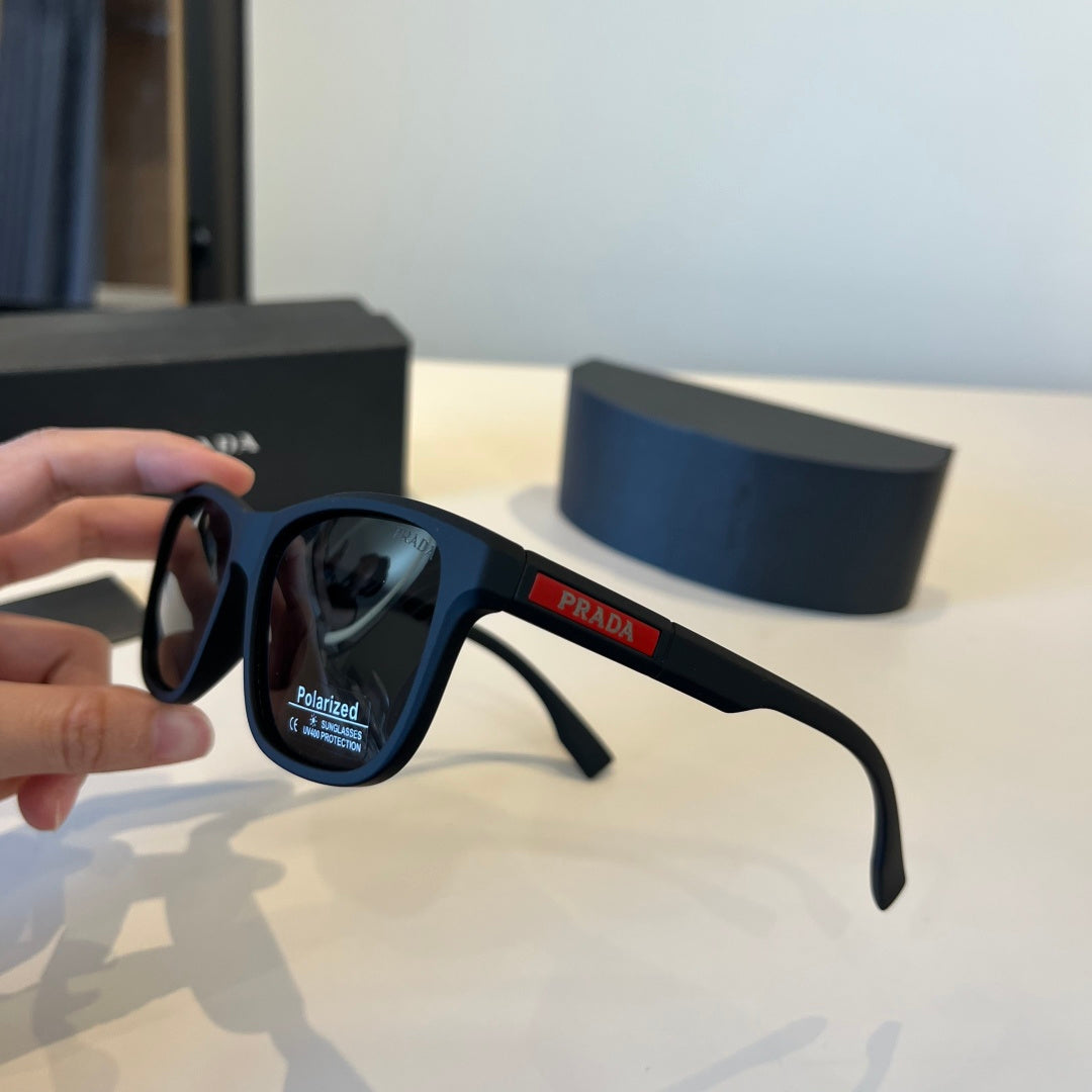 Prada Fashion Black Lens Sunglasses for Men & Women - 382714 - detail image 4