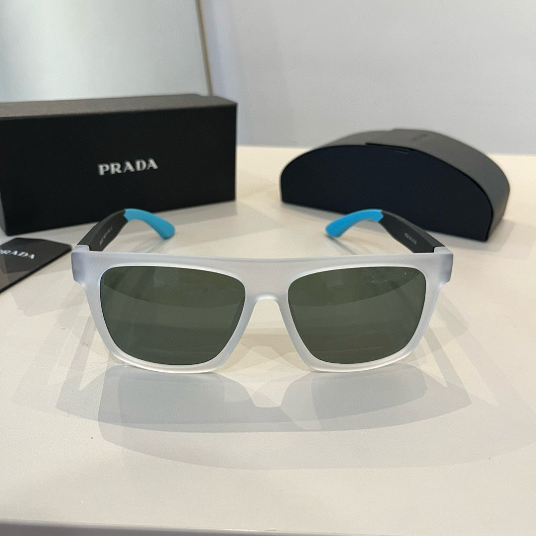 Prada Polarized Fashion Silver Lens Sunglasses for Men - 432066 - detail image 2