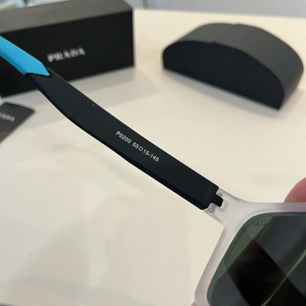 Prada Polarized Fashion Silver Lens Sunglasses for Men - 432066 - detail image 10