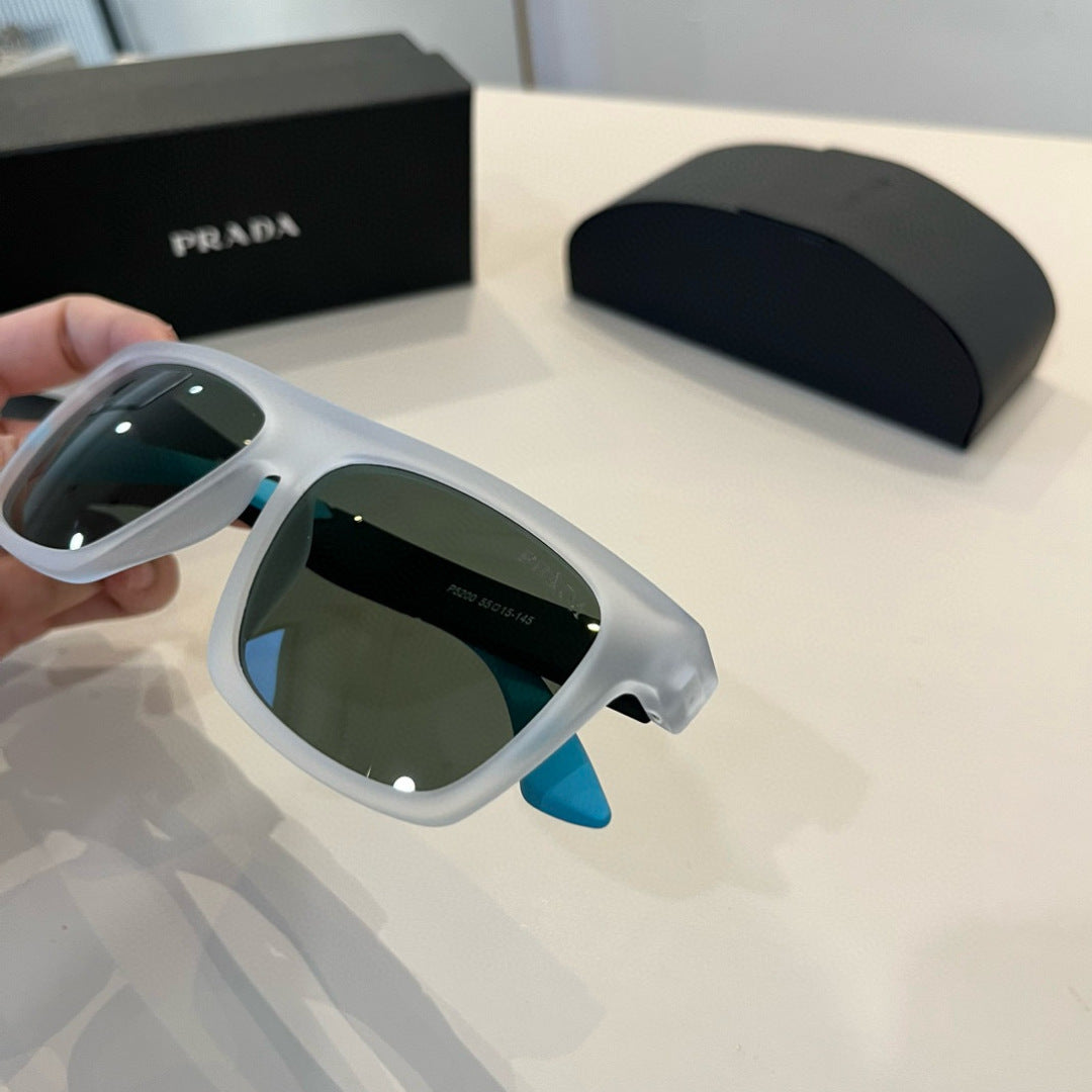 Prada Polarized Fashion Silver Lens Sunglasses for Men - 432066 - detail image 6