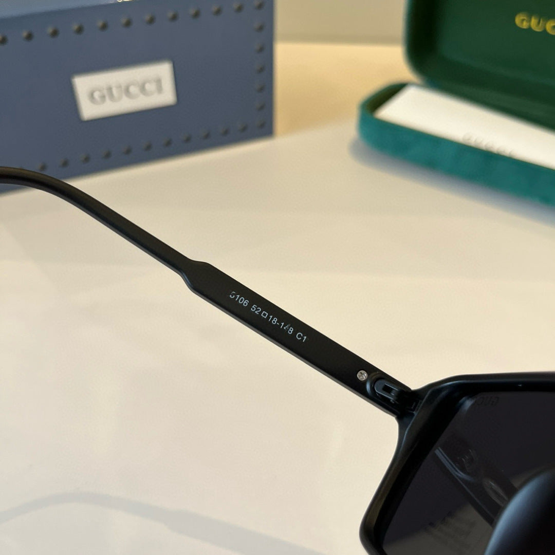 Gucci Oversized Black Lens Sunglasses for Men & Women - 464976 - detail image 8