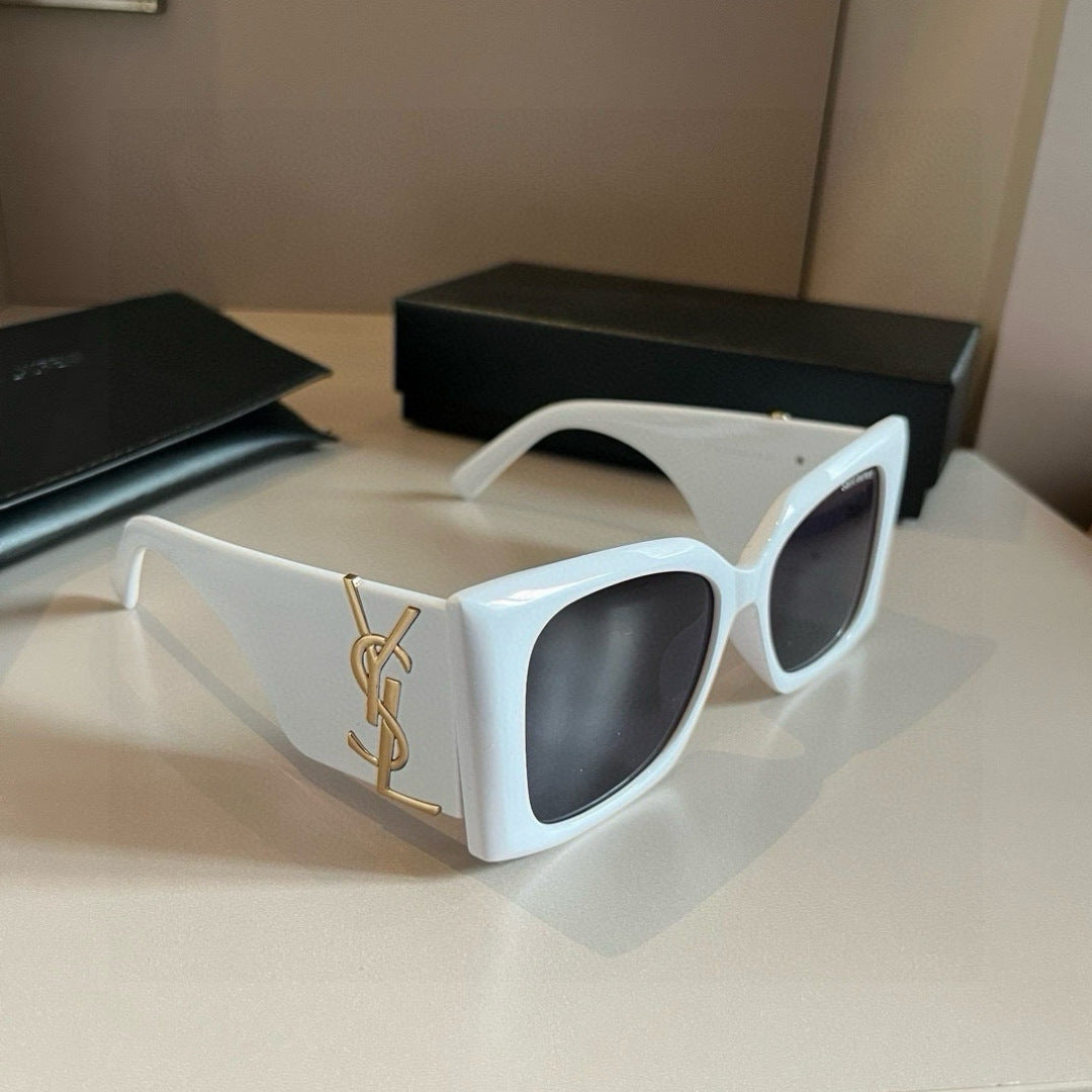 Saint Laurent Fashion Silver Lens Sunglasses for Men & Women - 431928