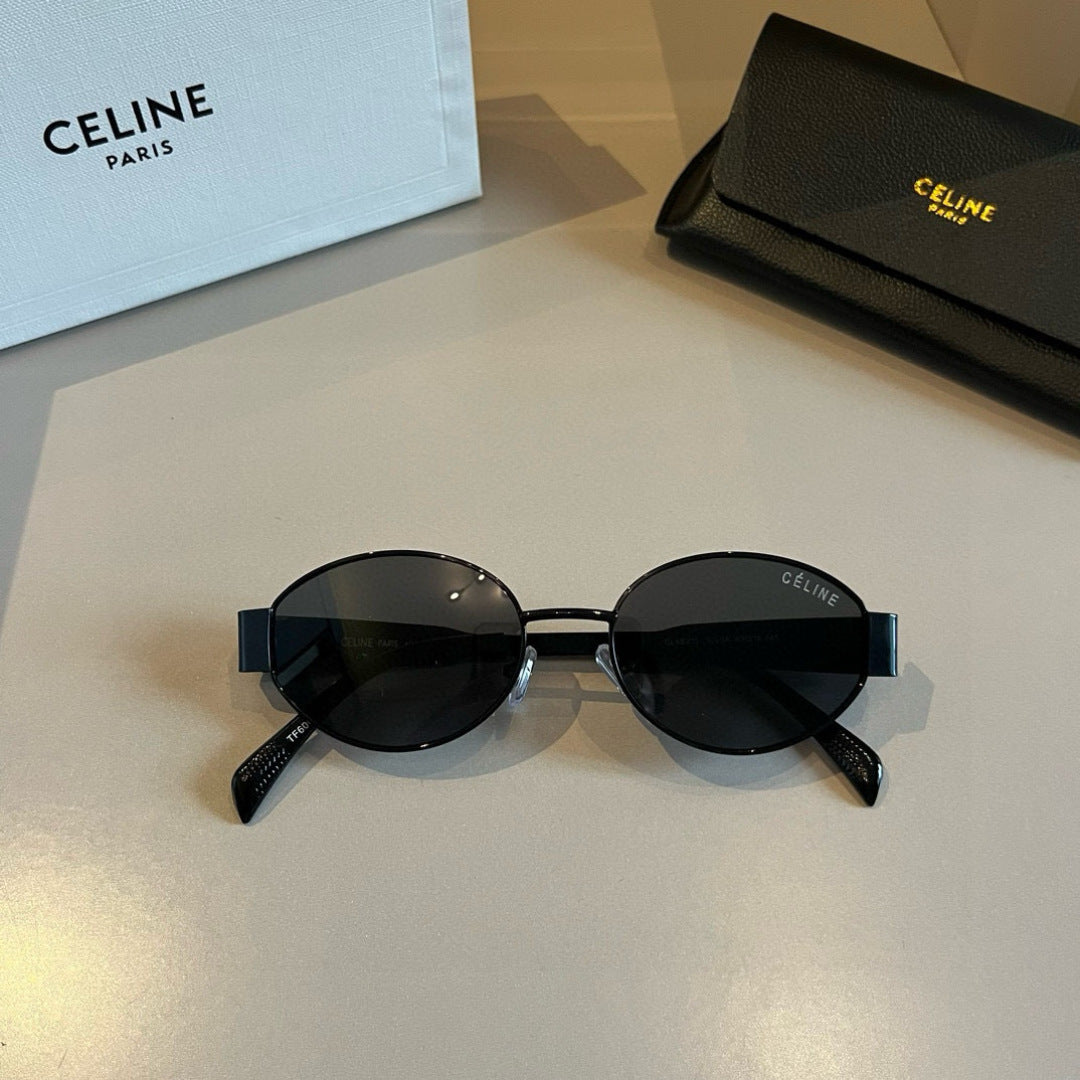Celine Cat-Eye Silver Lens Sunglasses for Men & Women - 415629 - detail image 5