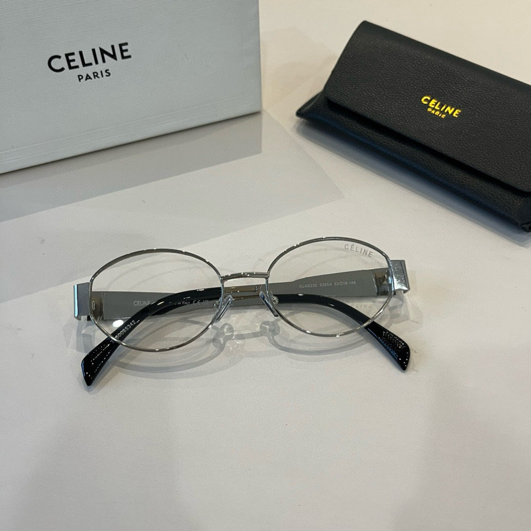 Celine Cat-Eye Silver Lens Sunglasses for Men & Women - detail image 4