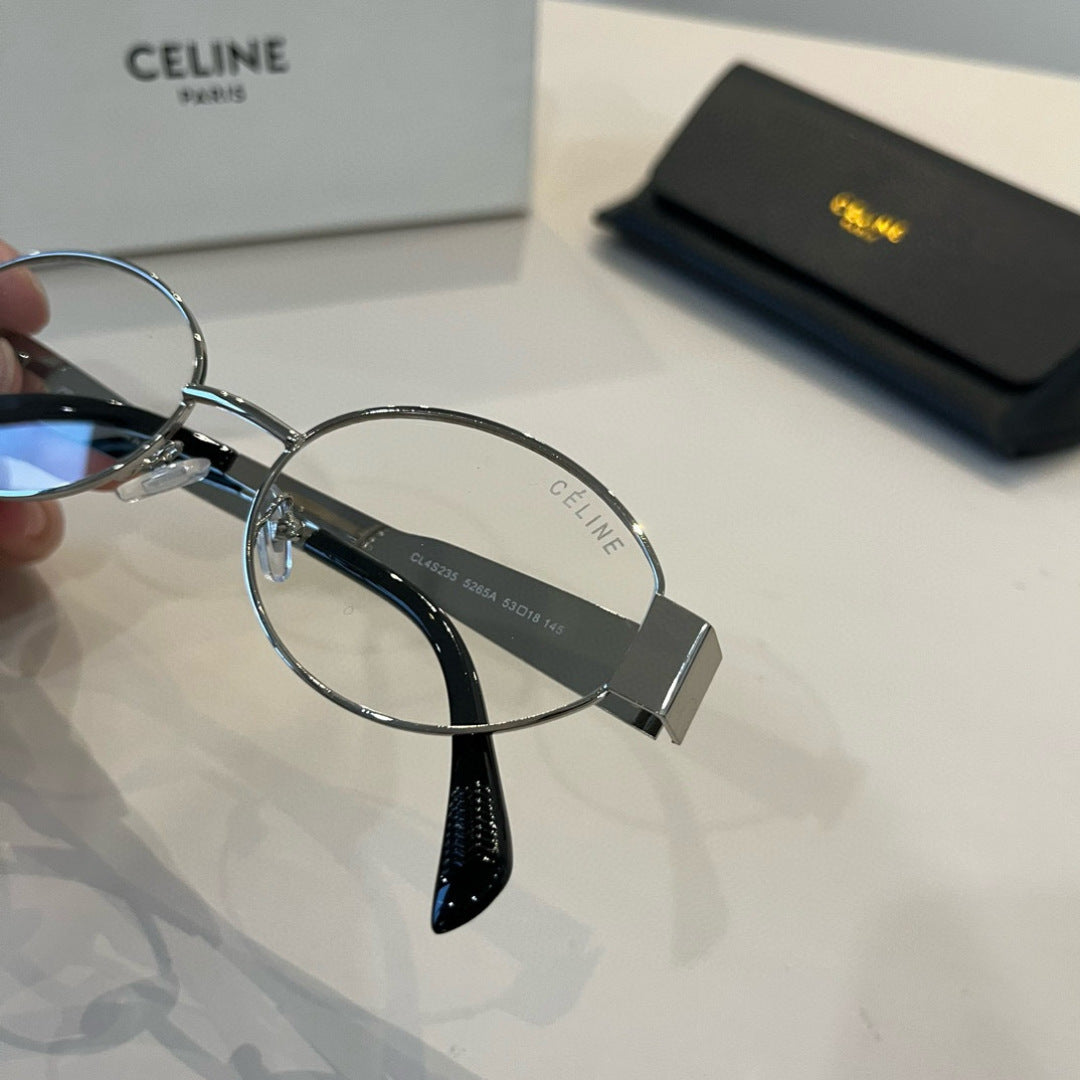 Celine Cat-Eye Silver Lens Sunglasses for Men & Women - detail image 5