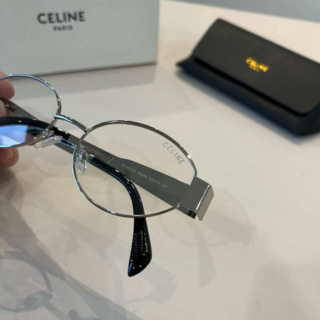 Celine Cat-Eye Silver Lens Sunglasses for Men & Women - 486954 - detail image 5