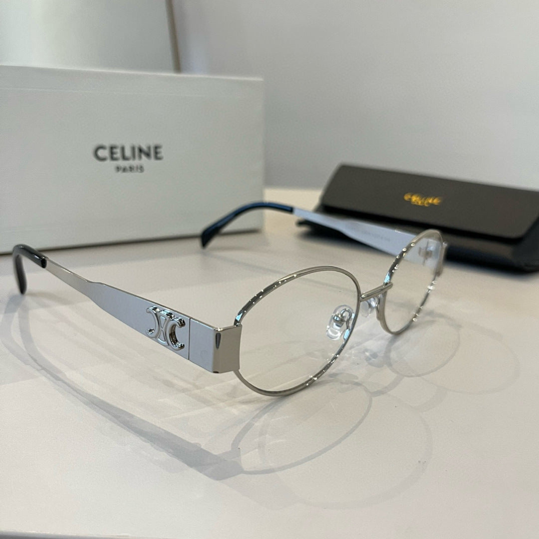 Celine Cat-Eye Silver Lens Sunglasses for Men & Women