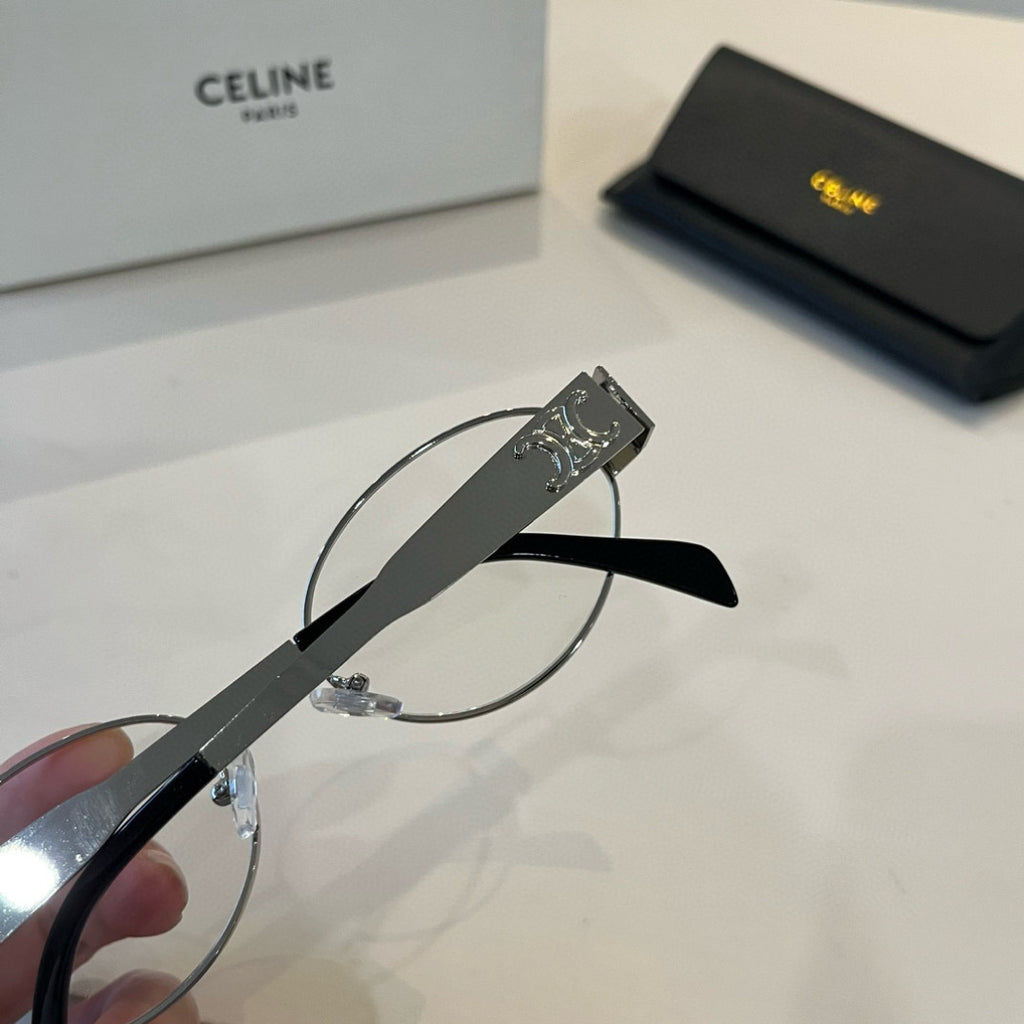 Celine Cat-Eye Silver Lens Sunglasses for Men & Women - 486954 - detail image 7