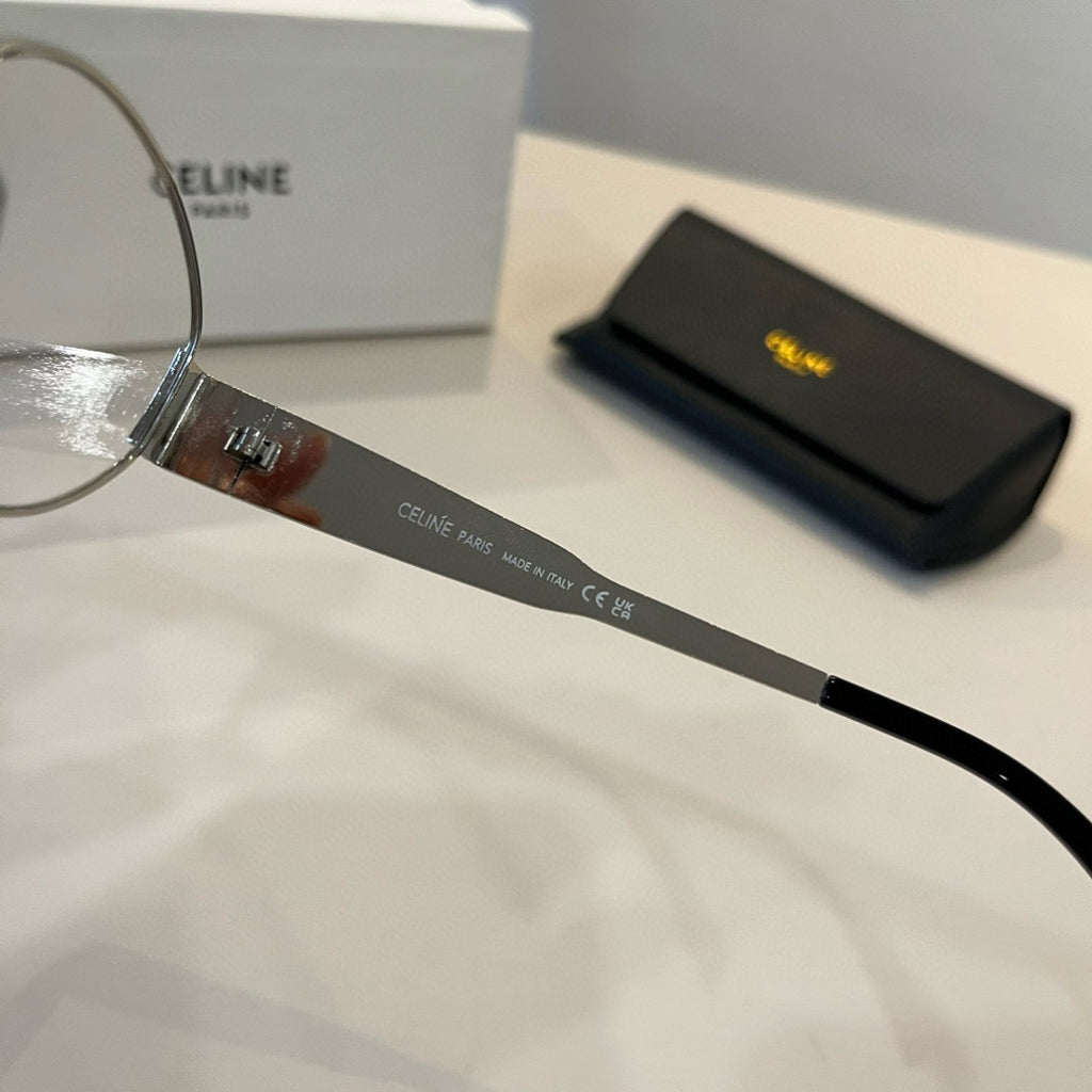 Celine Cat-Eye Silver Lens Sunglasses for Men & Women - 415631 - detail image 8