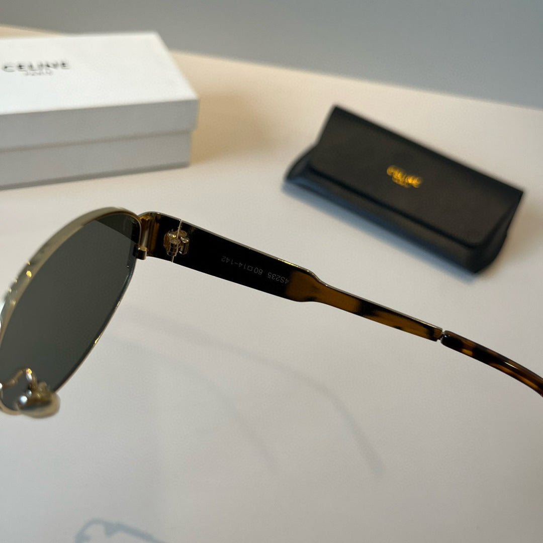 Celine Cat-Eye Brown Lens Sunglasses for Men & Women - 486956 - detail image 7
