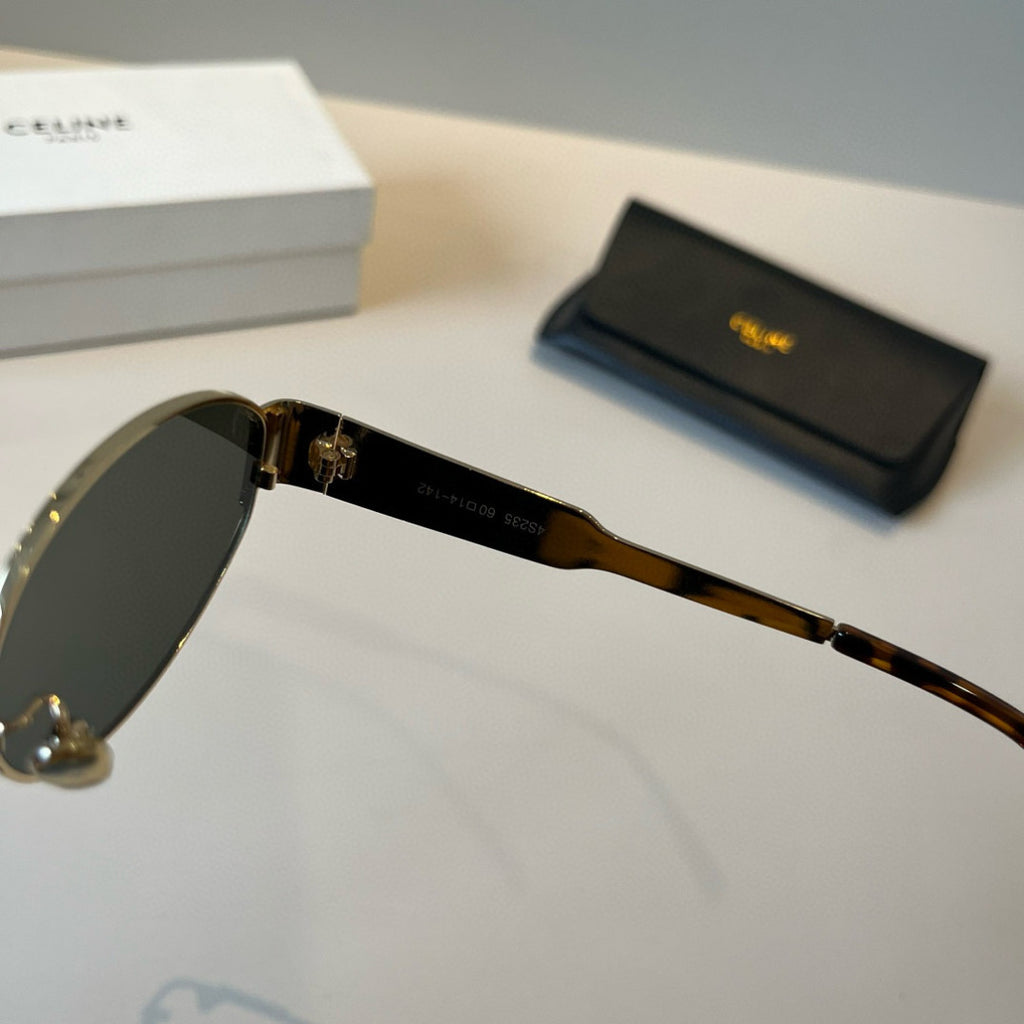 Celine Cat-Eye Brown Lens Sunglasses for Men & Women - 415633 - detail image 7
