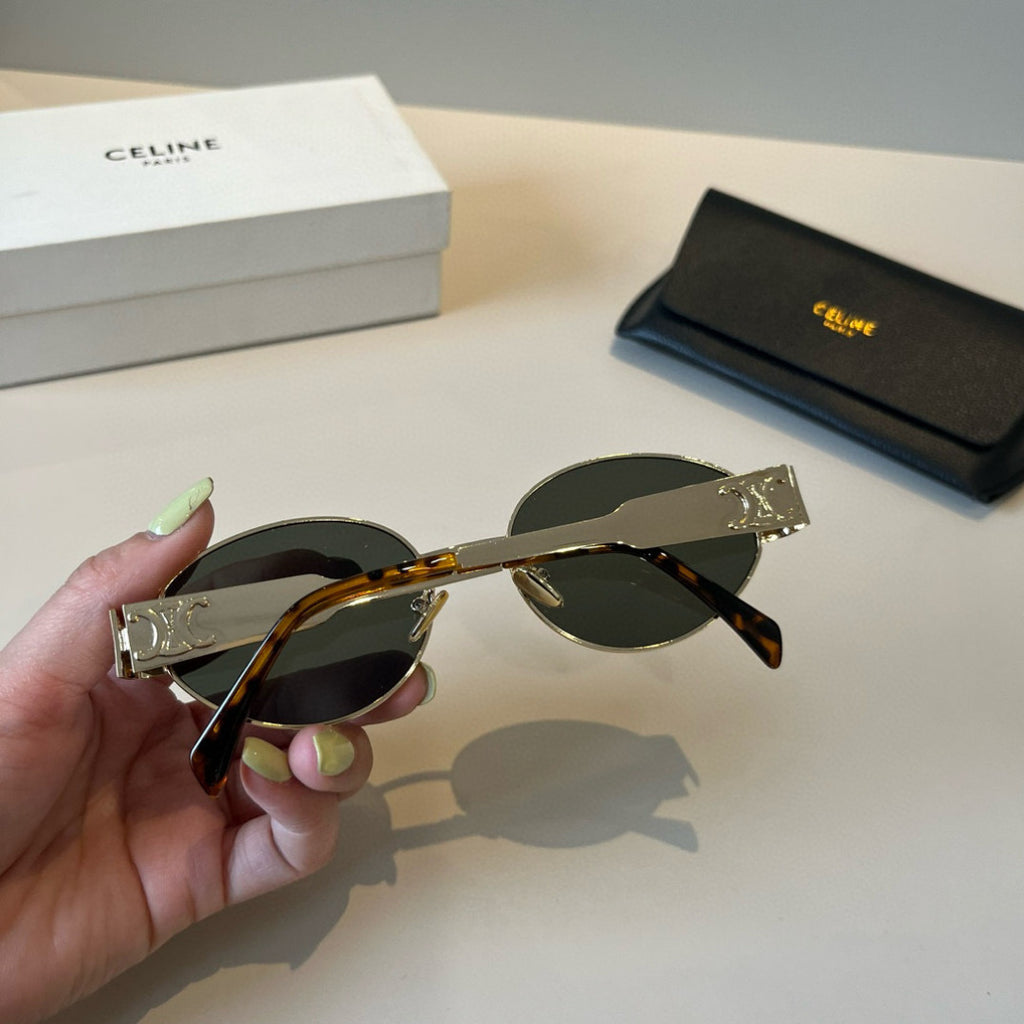 Celine Cat-Eye Brown Lens Sunglasses for Men & Women - 415633 - detail image 5