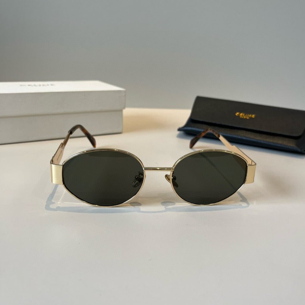 Celine Cat-Eye Brown Lens Sunglasses for Men & Women - detail image 2