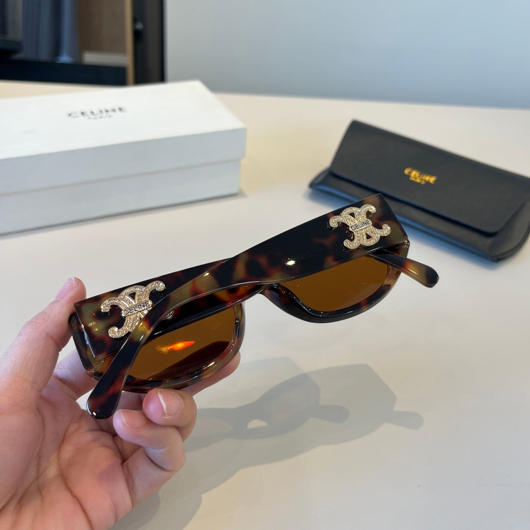 Celine Fashion Black Lens Sunglasses for Men & Women - 382555 - detail image 7