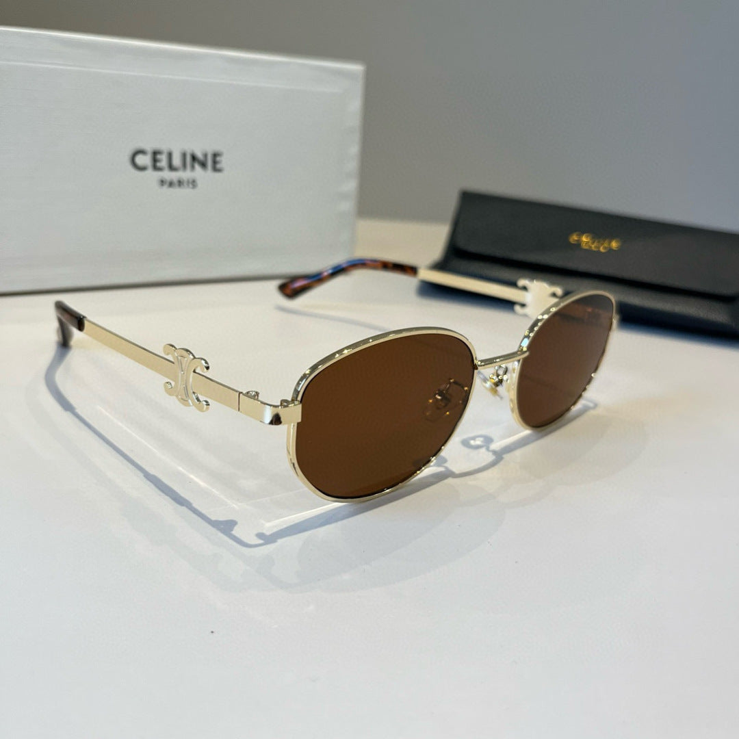 Celine Fashion Brown Lens Sunglasses for Men & Women - 465502