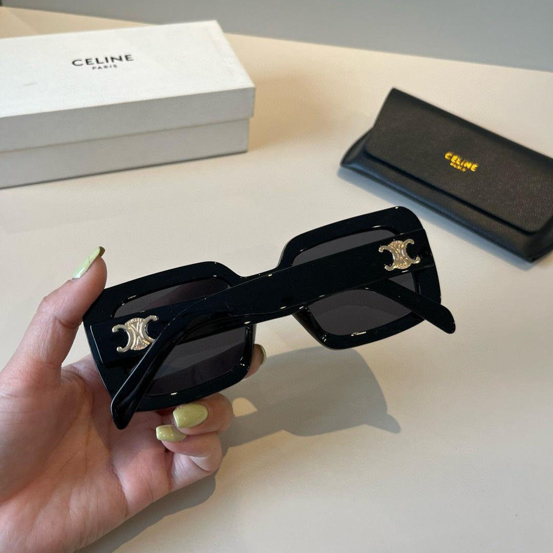 Celine Fashion Black Lens Sunglasses for Men & Women - 449249 - detail image 6