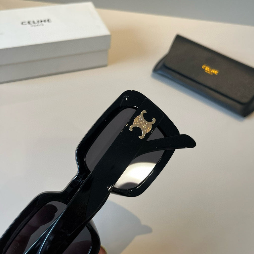 Celine Fashion Black Lens Sunglasses for Men & Women - 486958 - detail image 7
