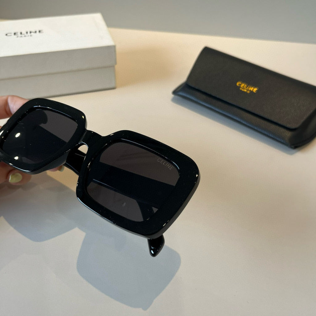 Celine Fashion Black Lens Sunglasses for Men & Women - 449249 - detail image 5