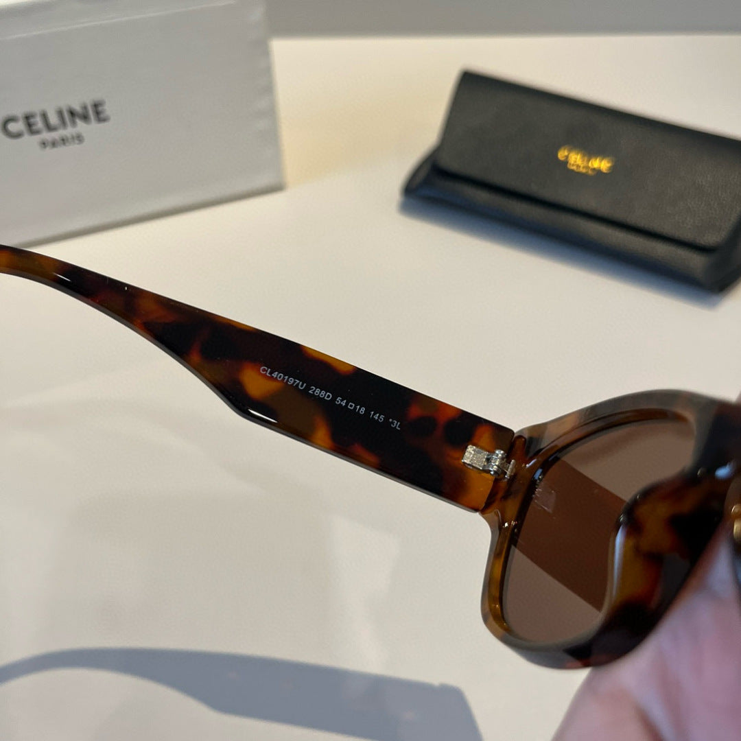 Celine Slim Black Lens Sunglasses for Men & Women - 998055 - detail image 10