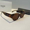 Celine Slim Black Lens Sunglasses for Men & Women - 998055