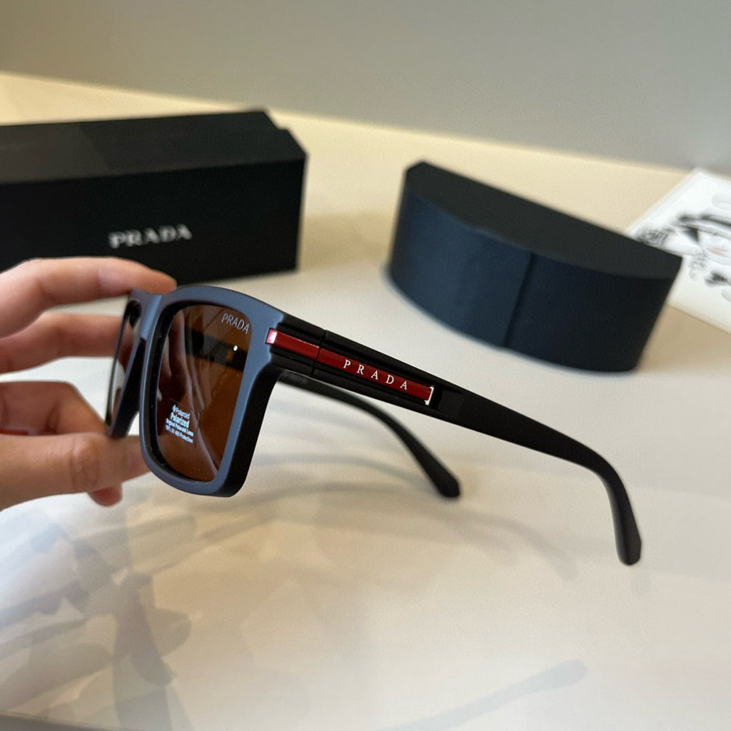 Prada Fashion Black Lens Sunglasses for Men & Women - 415682 - detail image 8