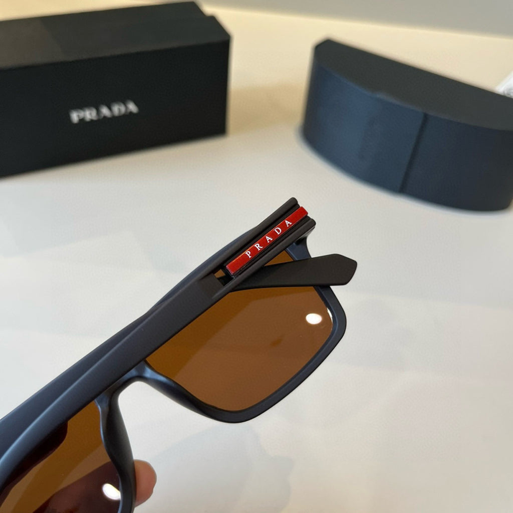 Prada Fashion Black Lens Sunglasses for Men & Women - 415682 - detail image 6