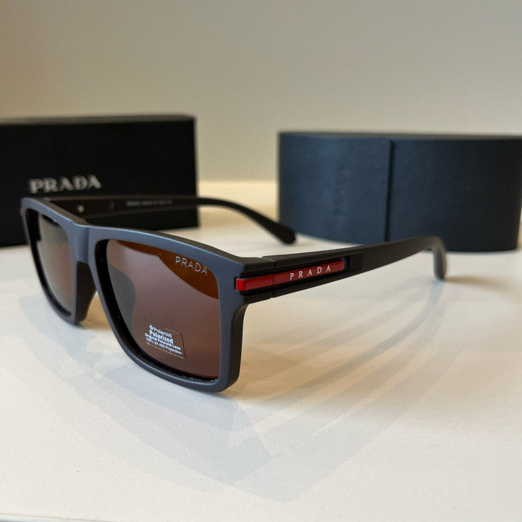 Prada Fashion Black Lens Sunglasses for Men & Women - 415682 - detail image 3