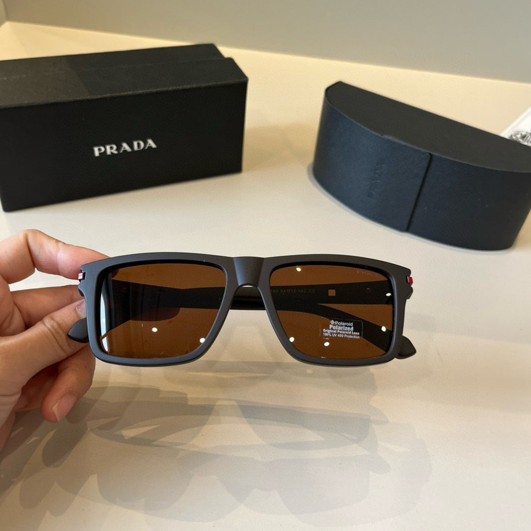 Prada Fashion Black Lens Sunglasses for Men & Women - 415682 - detail image 4