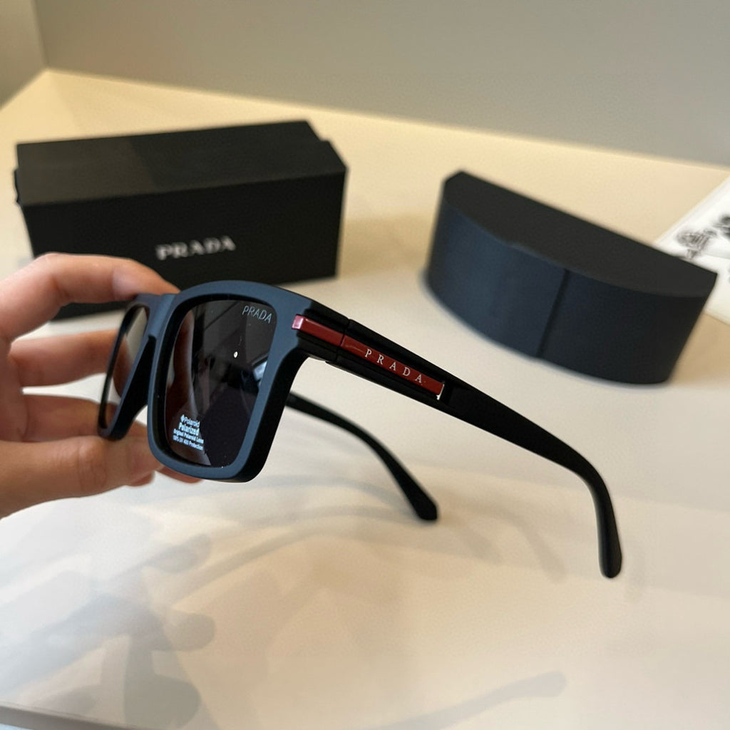 Prada Fashion Black Lens Sunglasses for Men & Women - 415683 - detail image 5