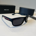 Prada Fashion Black Lens Sunglasses for Men & Women - 432144