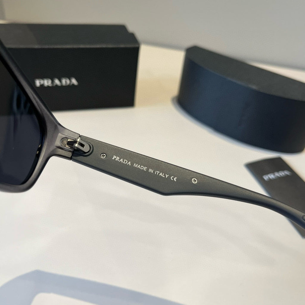 Prada Fashion Black Lens Sunglasses for Men & Women - 432145 - detail image 7