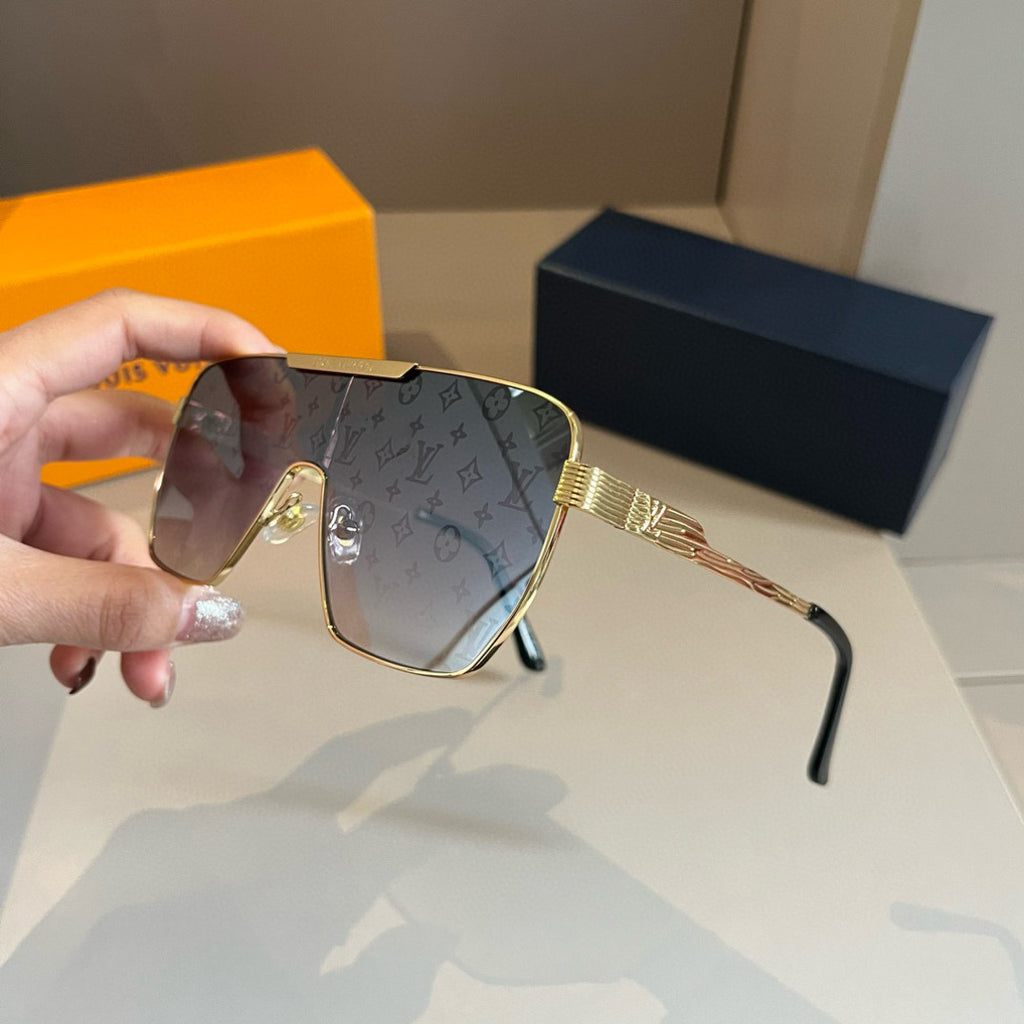 Louis Vuitton Fashion Gold Lens Sunglasses for Men & Women - 448680 - detail image 4