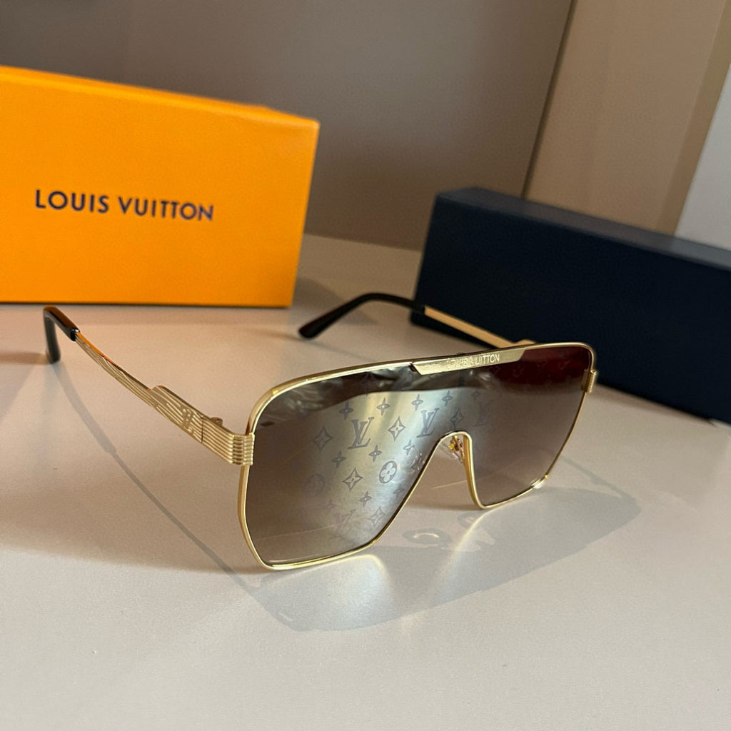 Louis Vuitton Fashion Gold Lens Sunglasses for Men & Women - 448681