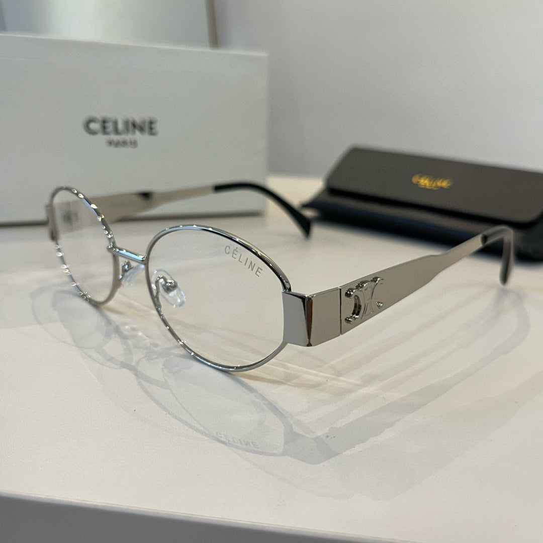 Celine Cat-Eye Silver Lens Sunglasses for Men & Women - 998071 - detail image 3