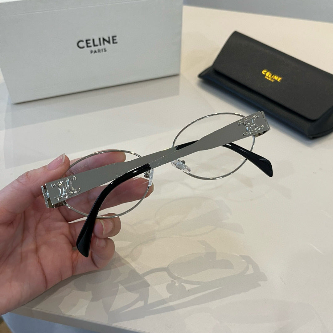 Celine Cat-Eye Silver Lens Sunglasses for Men & Women - 382519 - detail image 6