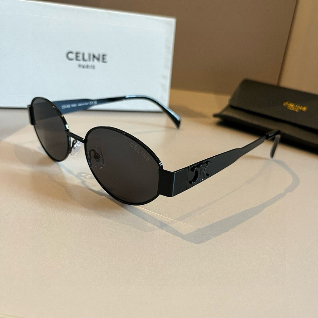 Celine Cat-Eye Silver Lens Sunglasses for Men & Women - 382522 - detail image 4