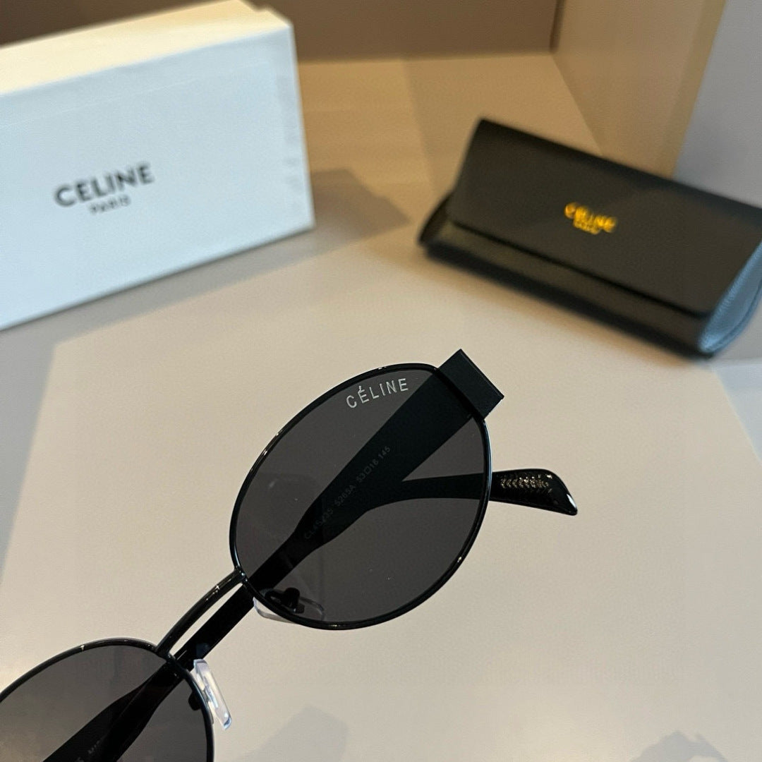 Celine Cat-Eye Silver Lens Sunglasses for Men & Women - 358311 - detail image 7