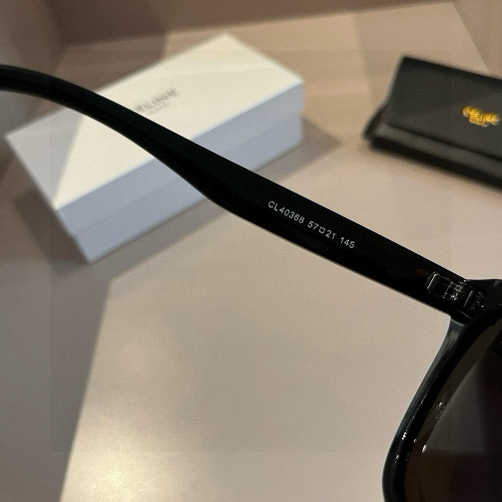 Celine Fashion Black Lens Sunglasses for Men & Women - 358315 - detail image 7