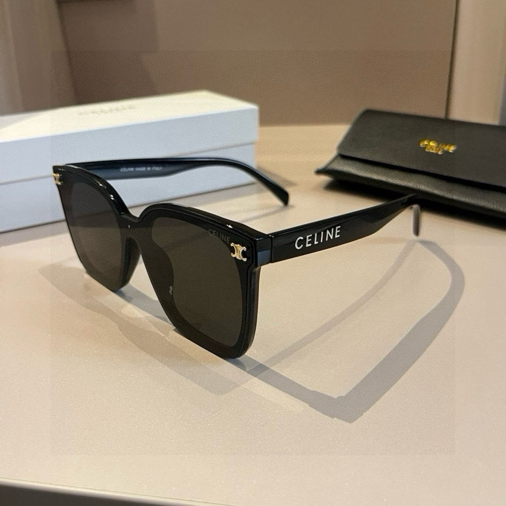 Celine Fashion Black Lens Sunglasses for Men & Women - 358315 - detail image 3