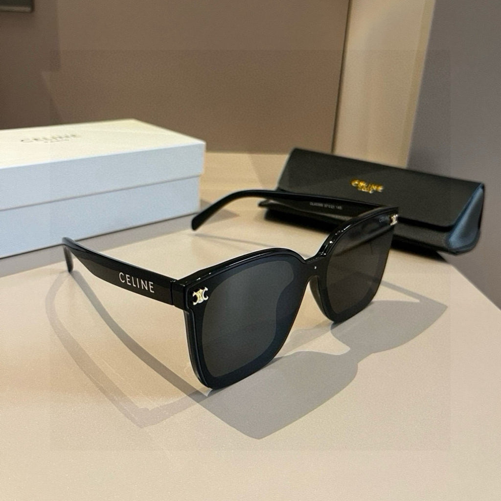 Celine Fashion Black Lens Sunglasses for Men & Women - 382526