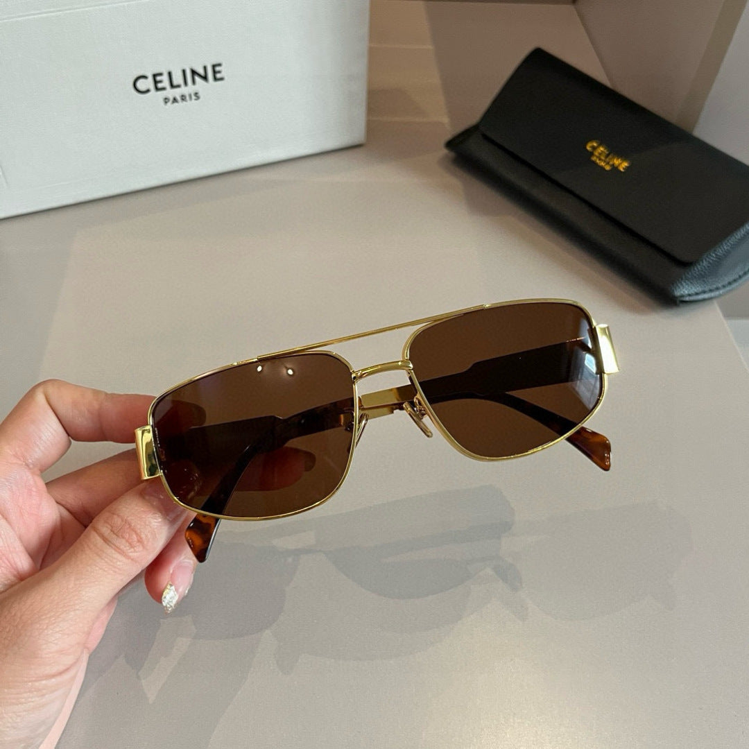 Celine Cat-Eye Brown Lens Sunglasses for Men & Women - 465510 - detail image 5