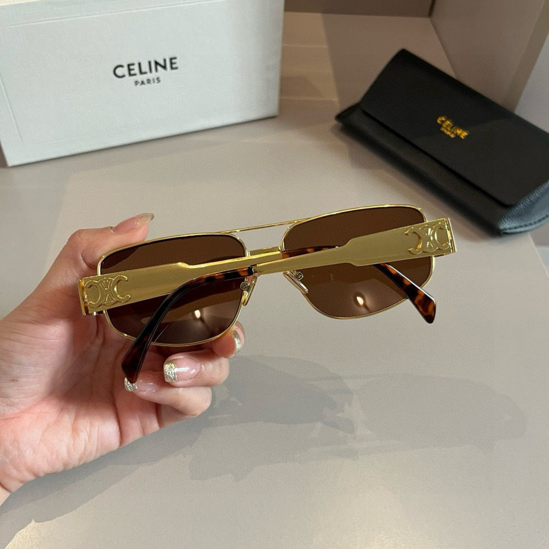 Celine Cat-Eye Brown Lens Sunglasses for Men & Women - 465510 - detail image 8
