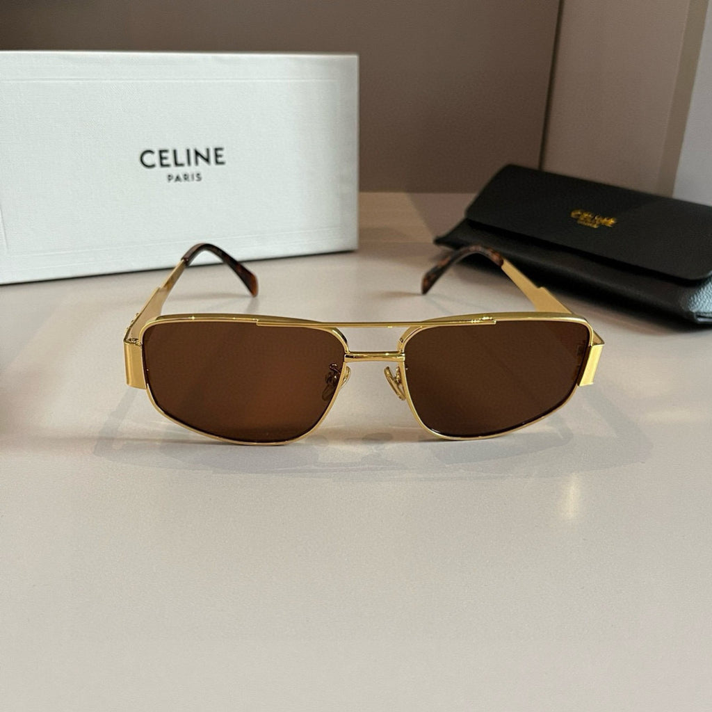 Celine Cat-Eye Brown Lens Sunglasses for Men & Women - 465510 - detail image 2