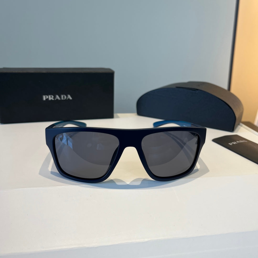 Prada Polarized Fashion Black Lens Sunglasses for Men - 432096 - detail image 2