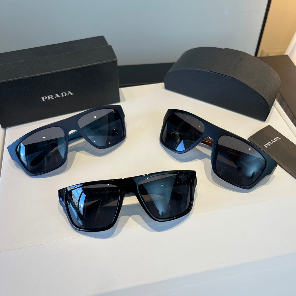 Prada Polarized Fashion Black Lens Sunglasses for Men - 432098 - detail image 9