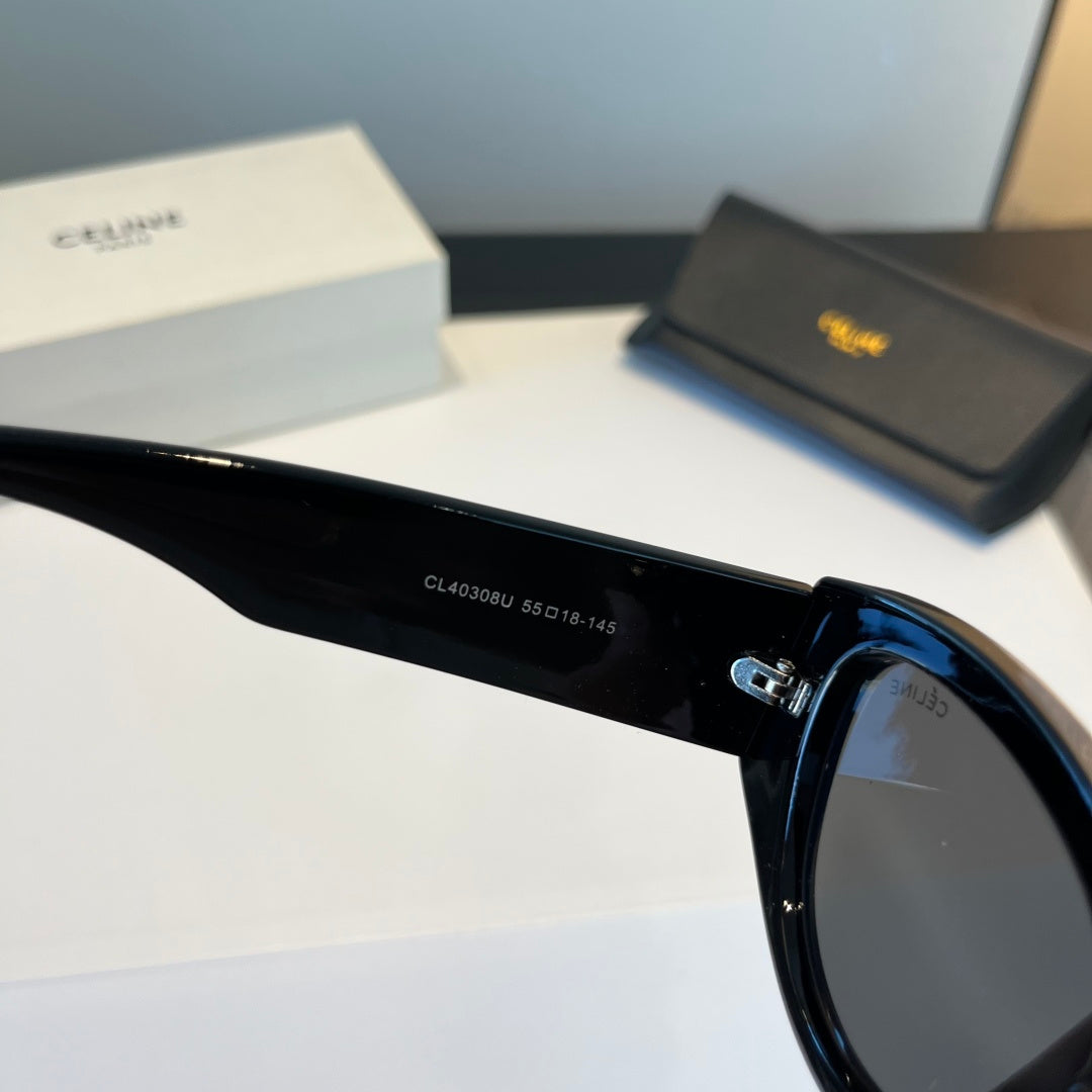 Celine Fashion Black Lens Sunglasses for Men & Women - 415603 - detail image 6