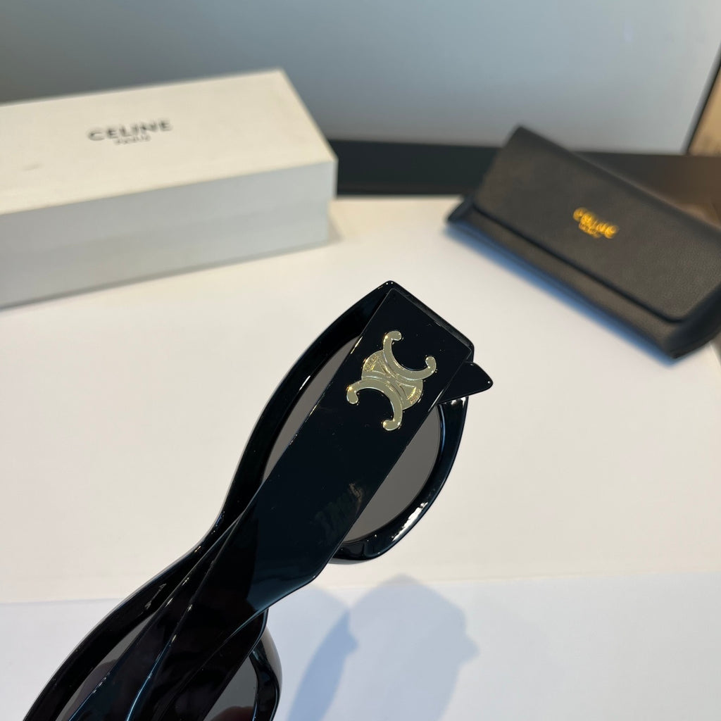 Celine Fashion Black Lens Sunglasses for Men & Women - 382516 - detail image 8
